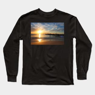 Winter At Woodman Point Long Sleeve T-Shirt